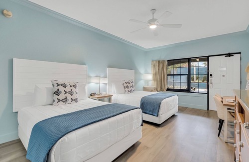 Crystal Beach Hotel | Beachside Inn / A pasos de la playa! / 2 camas Queen