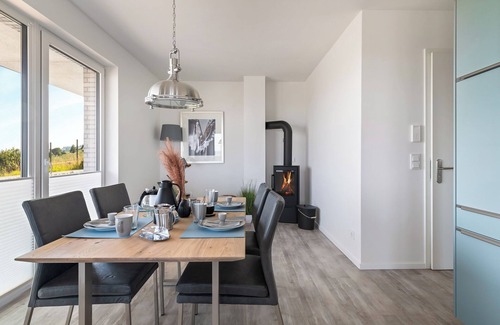 Olpenitz Apartamento | "BeachTerraceFour" vacation apartment on the beach with sun terrace, sauna & sea view