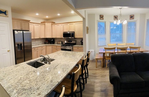 Michigan City Casa | Beachwalk Excelente ubicación cerca del lago Michigan