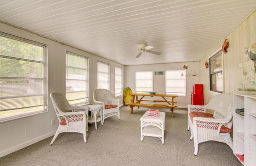 Rehoboth Beach Casa | Beachy Lewes Home with Outdoor Shower and Fire Pit!