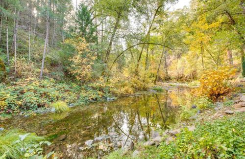 Sutter Creek Casa | Bear Lodge Waterfront Cabin with Level 2 EV Charger
