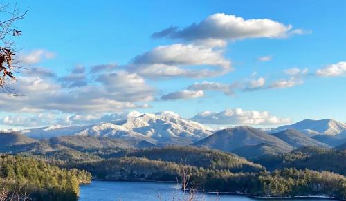 Santeetlah Casa | Bear's Mountaintop Home with Gorgeous Lake Views chalet