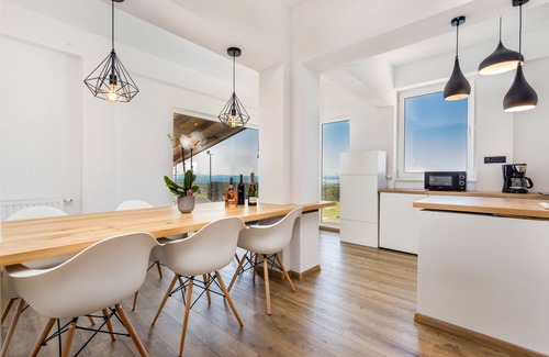 Bakar Villa | Beatifull Vila con vistas al mar, piscina privada y pista de tenis.