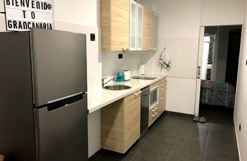 Las Palmas de Gran Canaria Apartamento | Precioso apartamento a 100m de las Canteras (ideal para parejas y teletrabajo)