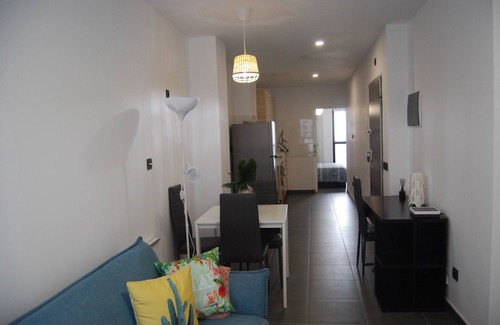 Las Palmas de Gran Canaria Apartamento | Precioso apartamento a 100m de las Canteras (ideal para parejas y teletrabajo)