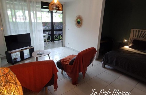 Bas du Fort Apartamento | Beau studio 4 pers - La Perle Marine - Gosier - Proche de la mer et des restaurants