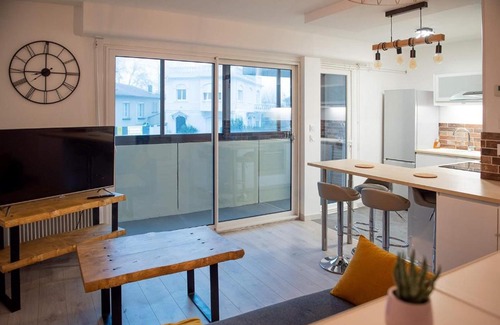 Le Busca Apartamento | Beau T1 fonctionnel canal du midi, parking