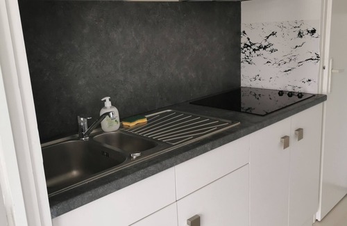 Saint-Georges-de-Didonne Apartamento | Beautiful, bright apartment with private parking for 4 people