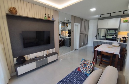 Governador Celso Ramos Apartamento | Beautiful and cozy apartment with sea view