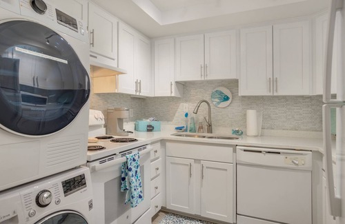 South Beach Condominio | Hermosa Bluff Villa con vista de sonido