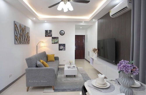 Sakumono Apartamento | Beautiful 2-bedroom apartment with AC in Sakumono
