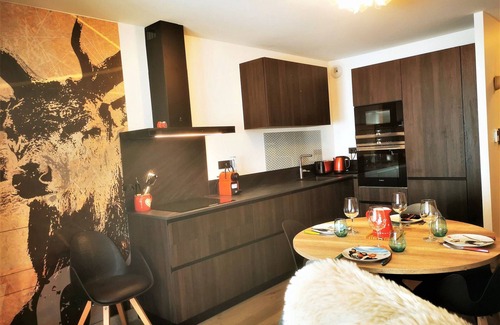 Les Gets Apartamento | Hermoso T2 clasificado 3*, centro Les Gets, terraza, garaje, locales para esquís y bicicletas