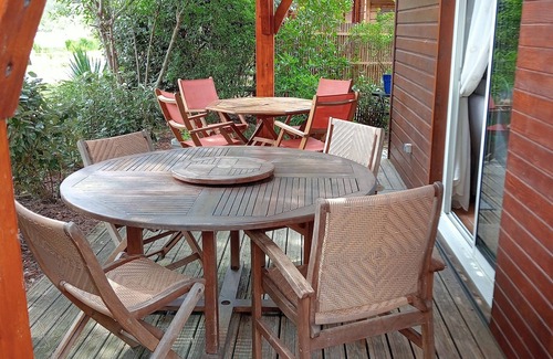 Hourtin Port Chalet De Esquí | Beautiful 4/6-bed chalet, close to the lake and children's island.