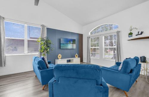Indian Point Casa | Beautiful 5BR 4 baths Themed home near Disney and Universal, Private Pool, Gameroom, baby Crib and more