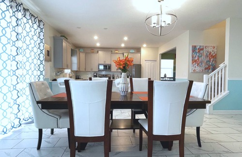 Davenport Casa | Beautiful 6Bd Pool Gm Spa Hm Champions Gate-1660MVD