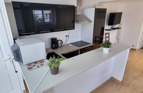Hermanville-sur-Mer Apartamento | hermoso apartamento de 67 m² a 100 m del mar 1000 m² de jardín