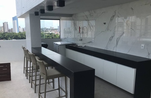 Loteamento Oceania II Apartamento | Beautiful Accommodation - Flat near Manaíra Shopping/Pet/Garage/Wi-fi, Air Cond.