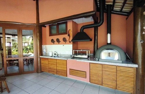 Praia do Pauba Condominio | ¡HERMOSO y SEGURO! 5 SUITES C AR, PISCINA CLIMÁTICA, CHURRASQ + F. PIZZA PAÚBA-MARESIA