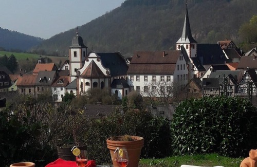 Neckarsteinach Condominio | Precioso apartamento Casa Rossa en Neckarsteinach am Neckar.