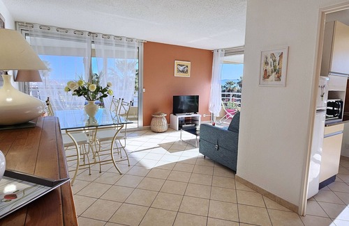 Saint-Raphael Apartamento | HERMOSO APARTAMENTO JUNTO AL MAR CON VISTA AL MAR, WIFI,ESTACIONAMIENTO, PISCINA