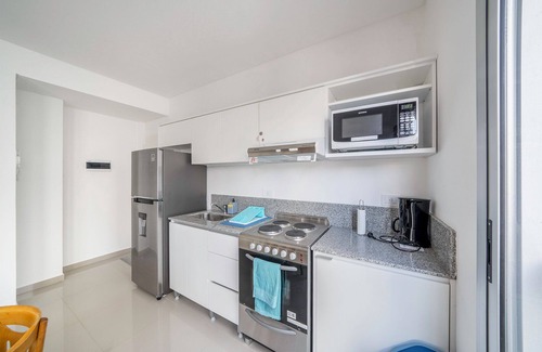Villa Crespo Apartamento | Hermoso apartamento con piscina, gimnasio, lavandería y espacio de coworking