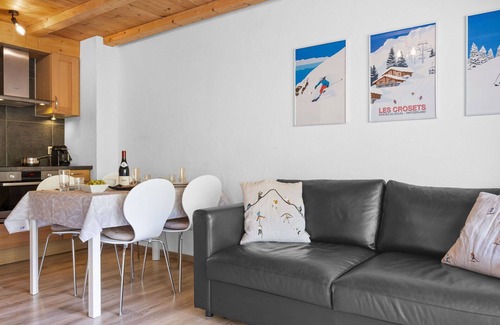 Val d'Illiez Apartamento | Hermoso apartamento para 3 personas con WIFI, TV, balcón y aparcamiento