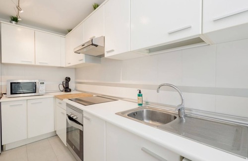 Urbanizacion Costabella Apartamento | Magnífica casa vacacional en la playa con increíbles vistas al mar en Costabella