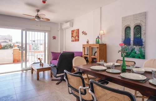 Roquetas de Mar Apartamento | Beautiful apartment in Roquetas de Mar with 1 Bedrooms, WiFi and Outdoor swimming pool