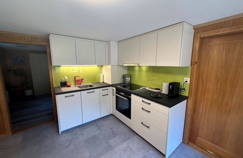 Frutigen Apartamento | Acogedor apartamento para 5 personas con TV y balcón