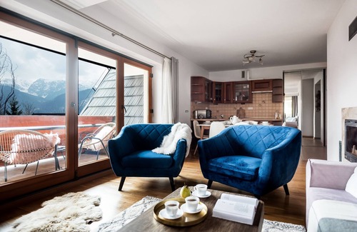 Koscielisko Apartamento | Hermoso apartamento, chimenea, 2 terrazas con vista a la montaña y parque infantil.