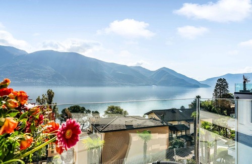 Ascona Apartamento | Hermoso apartamento para 2 personas con WIFI, TV, balcón, mascotas permitida y aparcamiento