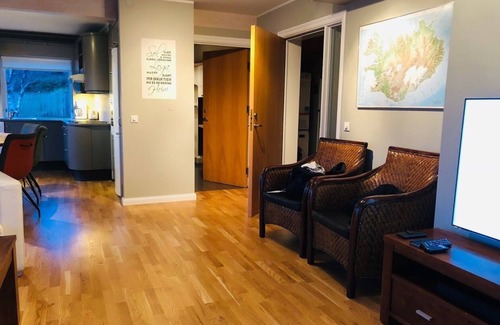 City Center Apartamento | Hermoso apartamento en el corazón de Akureyri, Internet inalámbrico