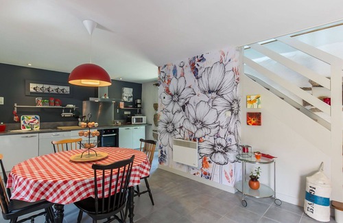 Tregunc Casa | Acogedor apartamento en villa para 4 personas con WIFI, TV, terraza y aparcamiento