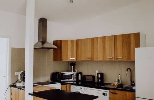 Vernon Apartamento | Hermoso apartamento a orillas del Sena en Vernon Giverny duerme 4