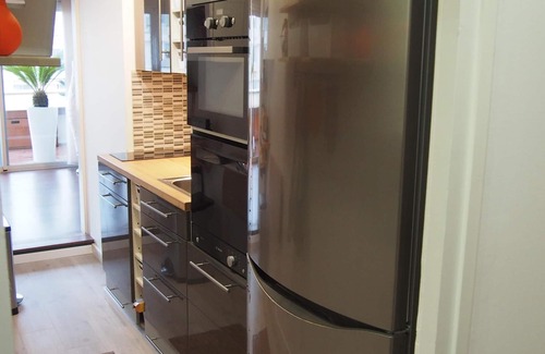 Biarritz Apartamento | Precioso apartamento, terraza con vistas al mar y montaña, todo a pie, con garaje.