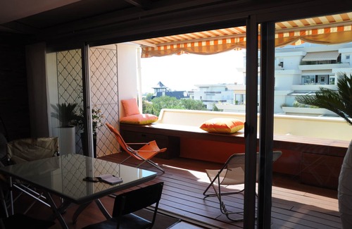 Biarritz Apartamento | Precioso apartamento, terraza con vistas al mar y montaña, todo a pie, con garaje.
