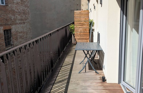 Capitole Apartamento | Beautiful apartment with terrace in the city center, between Bourse and Esquirol-Ideal Family-