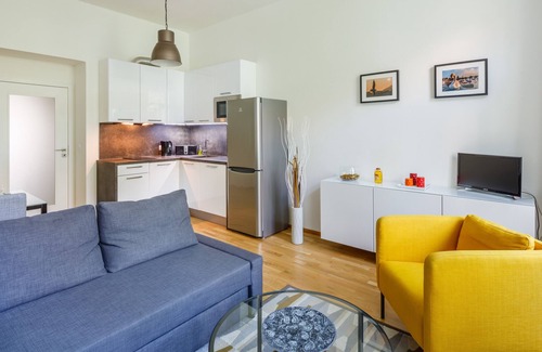 Prague 3 Apartamento | Hermoso apartamento con terraza privada en el centro de Praga