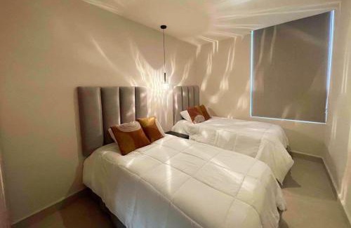 Monterrey Apartamento | Beautiful apt BBQ, A.C, Arena Mty