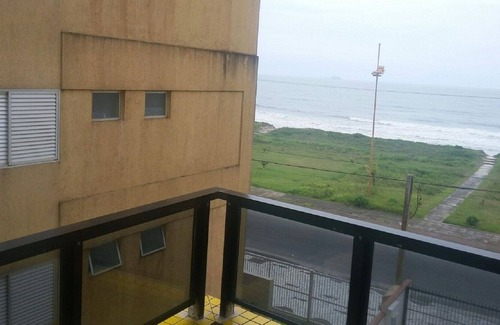 Matinhos Apartamento | LINDO APTO, balcón con vista mar, a través el balcón de 02 KM EAST P.