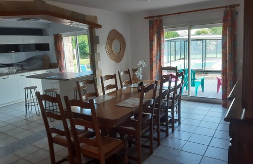 Pluvigner Casa | Beautiful Breton house with swimming pool