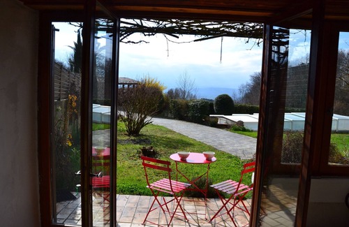 La Cote-Saint-Andre Casa | Hermosa casa con encanto con piscina en el campo
