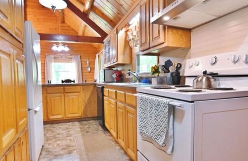 Luray Cabina | Beautiful cabin situated on wooded banks of the Shenandoah River.