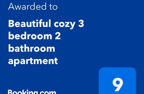 Crawcrook Apartamento | Beautiful cozy 3 bedroom 2 bathroom apartment