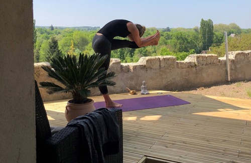 Azay-le-Rideau Casa | Hermosa casa de campo dúplex con terraza en la piscina Azay le rideau