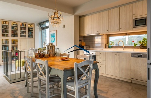 Kea Villa | Beautiful eco-friendly "Agrikea" with a swimming pool, sea and sunset view