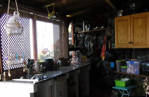 Los Llanos Chalet De Esquí | Beautiful wooden pavillon with cavelike kitchen and livingroom