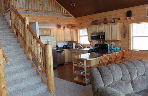 Twin Lakes Cabina | Hermosa familia y mascotas Mountain Cabin