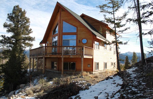 Twin Lakes Cabina | Hermosa familia y mascotas Mountain Cabin