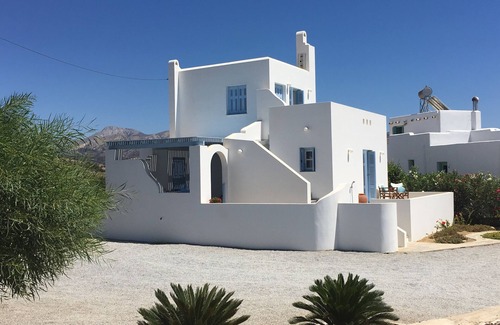 Naxos Villa | Villa hermosa familia, magníficas vistas, a 5 minutos a pie de la playa.